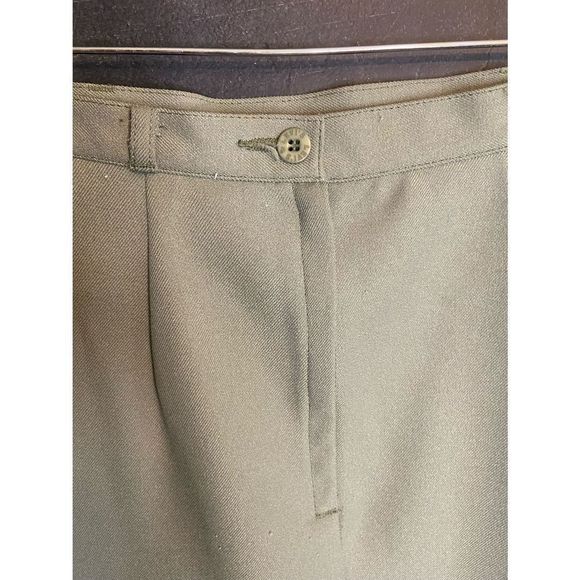 Vintage Levi Strauss & Co. Olive Green MIDI Skirt - Picture 12 of 12